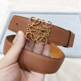 Designer Loewe Regular Knockoff 3.2CM Width Fashion Belts