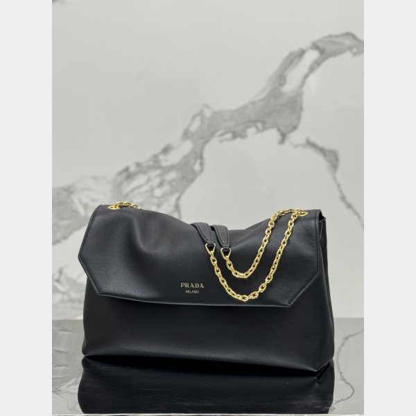 Replica Best Prada big tote Lamb skin Chain bag 1BD368