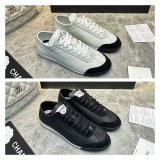 Designer chane Calf leather & calf suede sneaker 2024