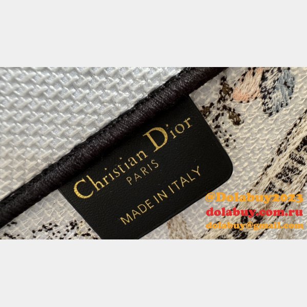 Dior 1:1 Mirror CD Book Tote Top Designer Replica Bags