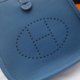 Cheap High Quality Replica Hermes Evelyne For Blue Sale