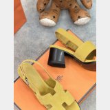 Eternite Slingback Sandals Luxury Hermes Replicas Shoes