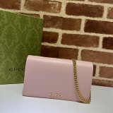 Chain Wallet Inspired Gucci Script 772643 Knockoff Bag