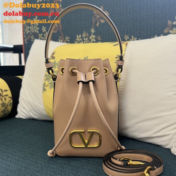 Perfect Wholesale VALENTINO GARAVANI V MINI BASKET HANDBAG