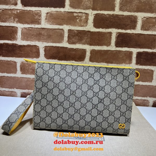 Pouch 1:1 Gucci Clutches Knockoff GG Detai 768255 Best Bag