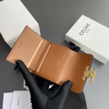 High Quality Fashion CELINE TRIOMPHE short wallet