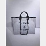 Luxury CC deauville Terrycloth Beach dupe mesh Tote Bag