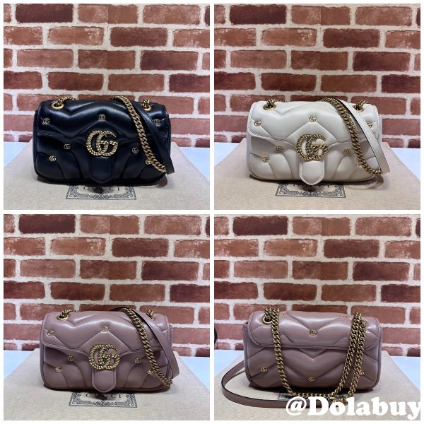 Matelassé Copy 443497 Gucci GG Marmont Small Replicas Bag