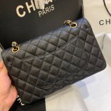 New CC 2021 Replica Quilted Caviar Leather Caviar CF1112 25CM Bags