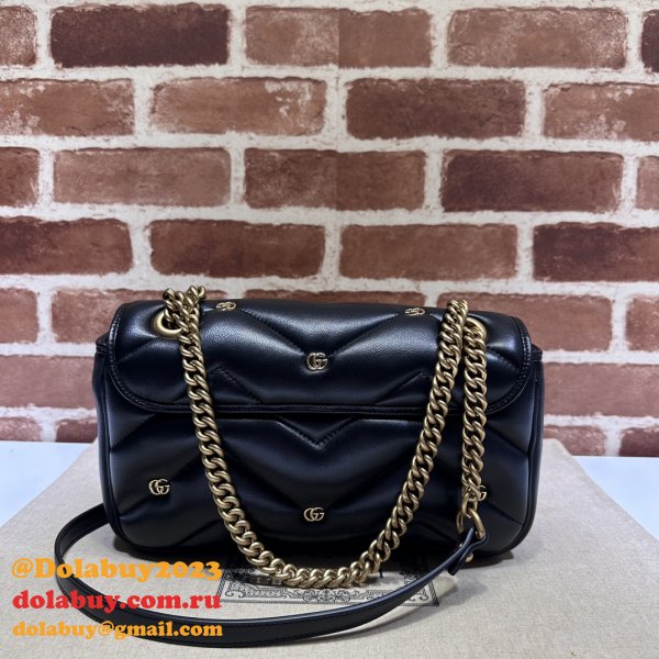 Matelassé Copy 443497 Gucci GG Marmont Small Replicas Bag