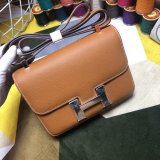 Hermes Constance Bag 23cm Epsom Leather Camel