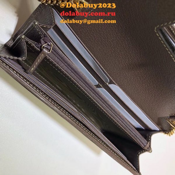 Replica Ophidia GG chain wallet 546592