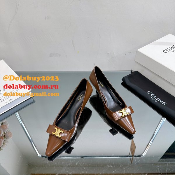 High Quality Replica Luxury Design Celine Heel 5cm Shoes