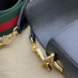 Fake Gucci Horsebit 1955 mini black 658574 bag