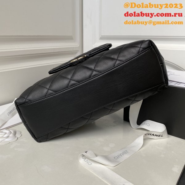 High Quality Hobo AS4347 Replica Designer Black Handbags