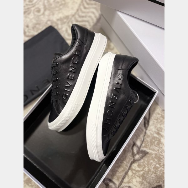 Embossed White Shoes Givenchy Fashion AAA+ Women/Men Replica