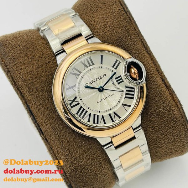 Cartier 33mm Ballon Bleu de Cartier watch