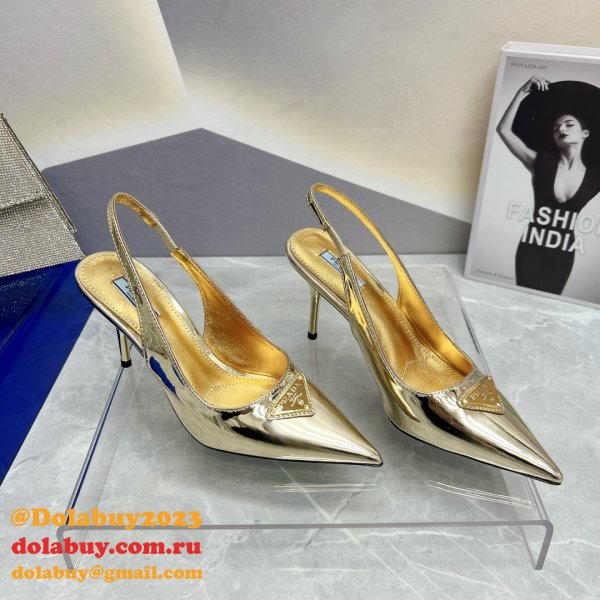 7 Star DESIGNER PRADA REPLICAS FASHION 2023 HIGH HEEL SHOES