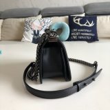 High Quality CC Le Boy Replica Best Black Bags lambksin 20cm