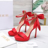 Duplicate Mlle Dior Heeled Sandal Top Quality