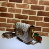 Gucci Beige Replicas Horsebit 1955 mini aaa bag