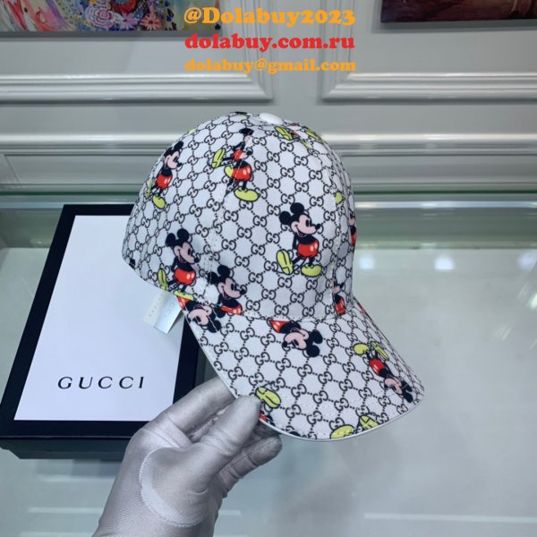 Top Quality Gucci Mickey mouse Hats