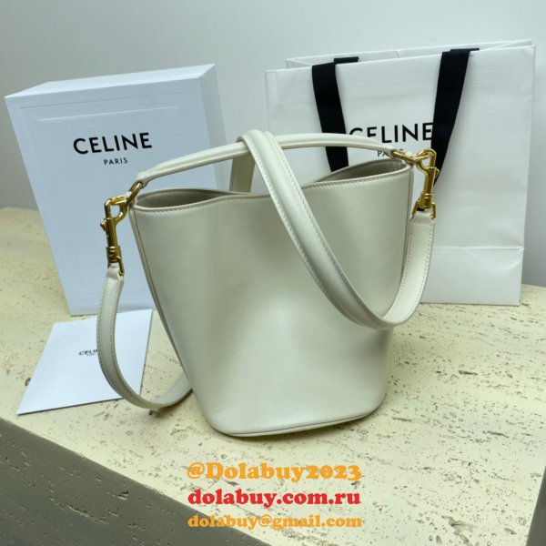 UK Celine Perfect Fake Quality Teen Bucket Triomphe Bag