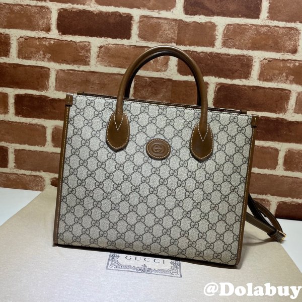 Replica Gucci Beige GG small tote 659983 bag