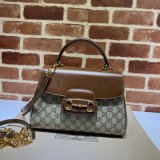 Replicas Gucci High-end Horsebit 1955 Top Handle 702049 Bags