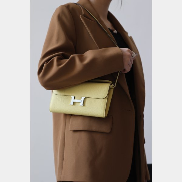 7 Star hermes constance to go clutch bag