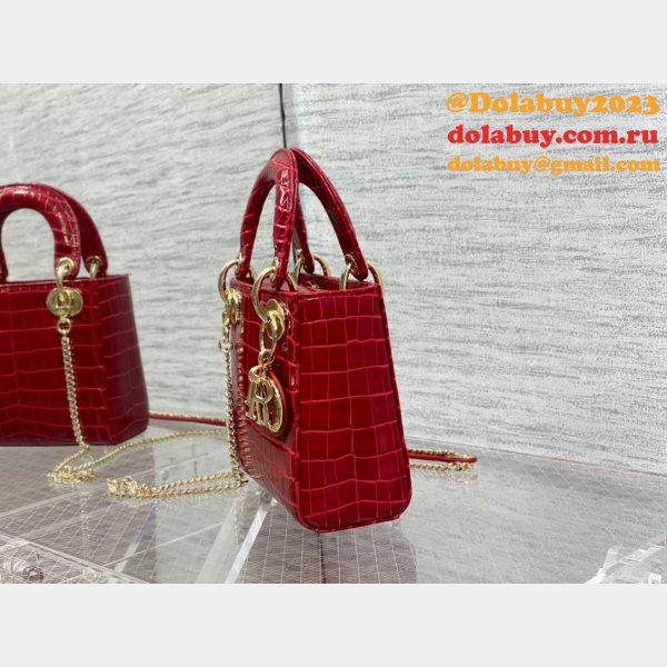 Replica Dior Lady 6603 17CM Bags At Cheap Price