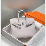 HERMES BIRKIN 25CM HALF HUMAN HANDMADE STICHING