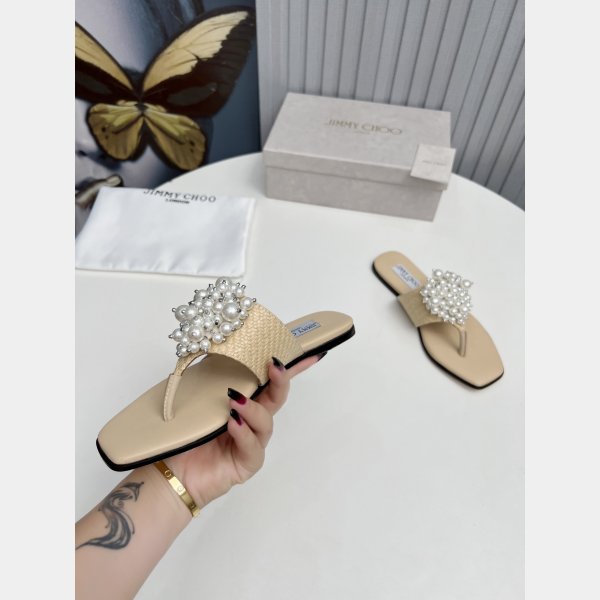 Cheap JIMMY CHOO Designer Perfect slippers