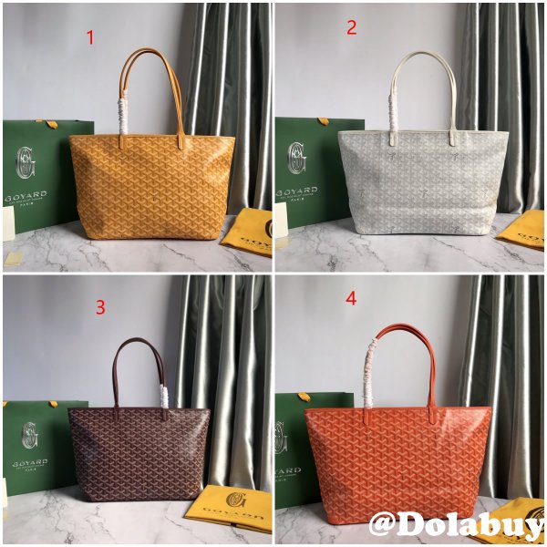 Shop For Luxury Leather Goyard Totes Knock Off Bags