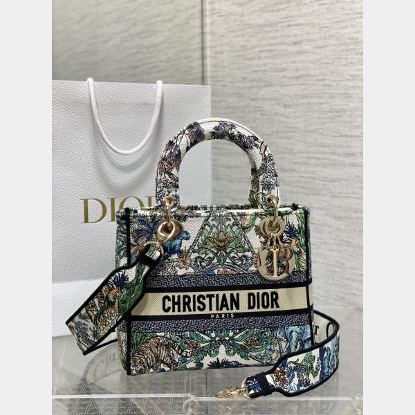 Lady Dior 24cm 100% Identical Lady Replica Bag Sale Online