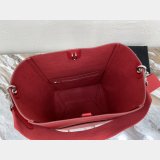 Discount Celine Sangle Seau Bucket Bag Red Calfskin