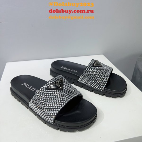 Our Dolabuy Webstore Prada Replica High Quality Flat Sandals