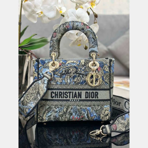 Christian Dior Replica Designer Lady Dior 24cm Handbag