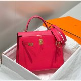 High Quality Replica Hermes Epsom Kelly 19/25/28CM Red Bag For Sale