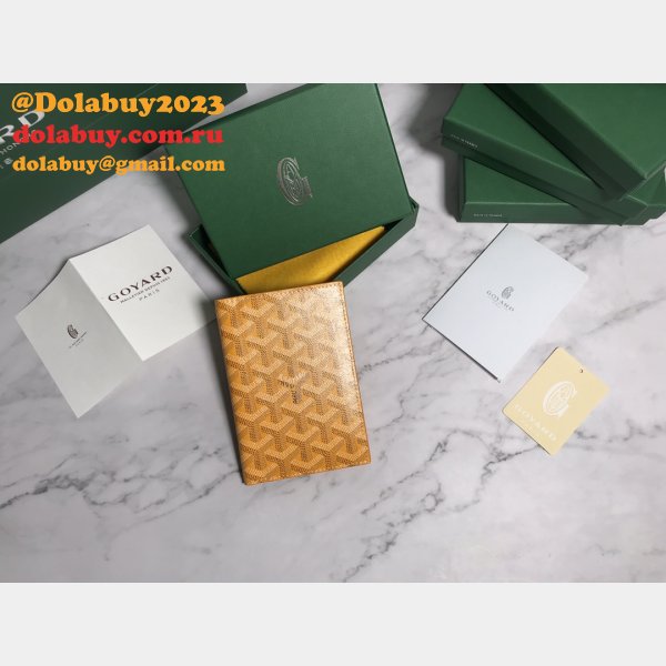 Top Quality Goyard Multi-Color Passport Best Wallet