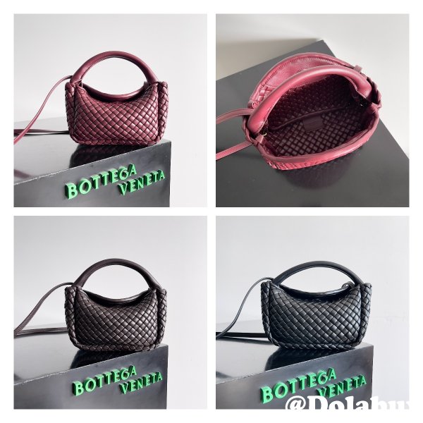 New BOTTEGA VENETA COBBLE Top Handle Bag