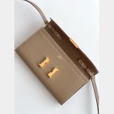 Luxury hermes constance to go epsom H clutch