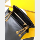 Replica AAA LouLou 32cm Saint Laurent Loulou Brown/Black Bags Collection