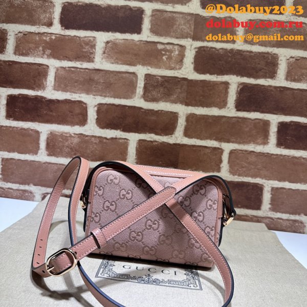 High Quality Gucci Pink Ophidia 574493 Replica Bag