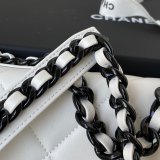 Best Quality Replica New WOC AP0957 19 Wallet Chain Glossy Calfskin Bag