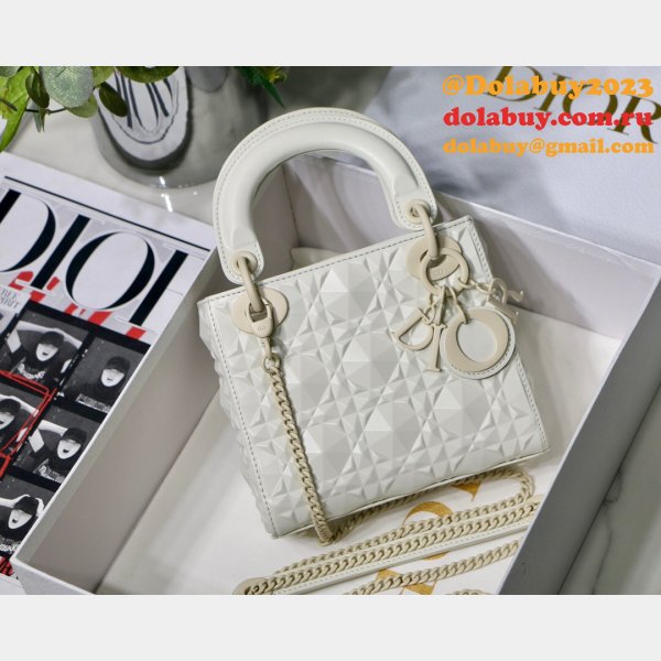 Best Site For Replica Lady Dior 17cm Handbags Sale Dolabuy