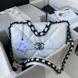 Best Replica Lambskin Gold-Tone AS1160 White/Black 19 Handbags Online Sale