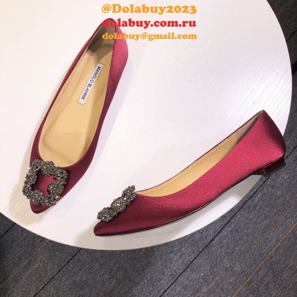 Cheap Manolo Blahnik Flat Shoes