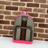 Fuchsia Top Quality 547965 GG Supreme Ophidia Gucci Copy Backpack Bag