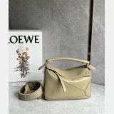 Inspired Loewe Small Puzzle Bag In Satin Calfskin 24CM With Strap